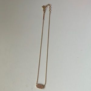 Light pink Kendra Scott necklace-sold